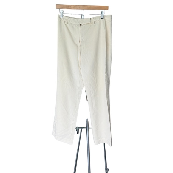 Brooks Brothers Beige Wide Leg Wool Dress Pants Size 6P - Picture 6 of 6